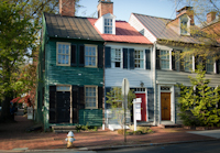 Die Nachbarschaft in Alexandria, Virginia